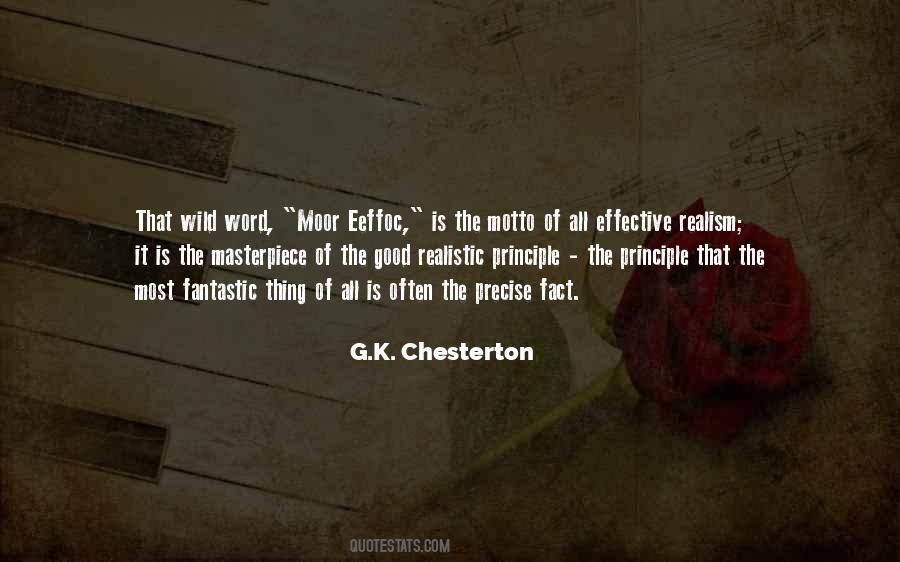 Chesterton's Quotes #12669