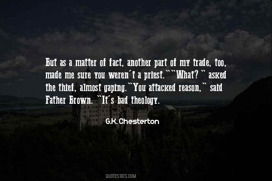 Chesterton's Quotes #1496341