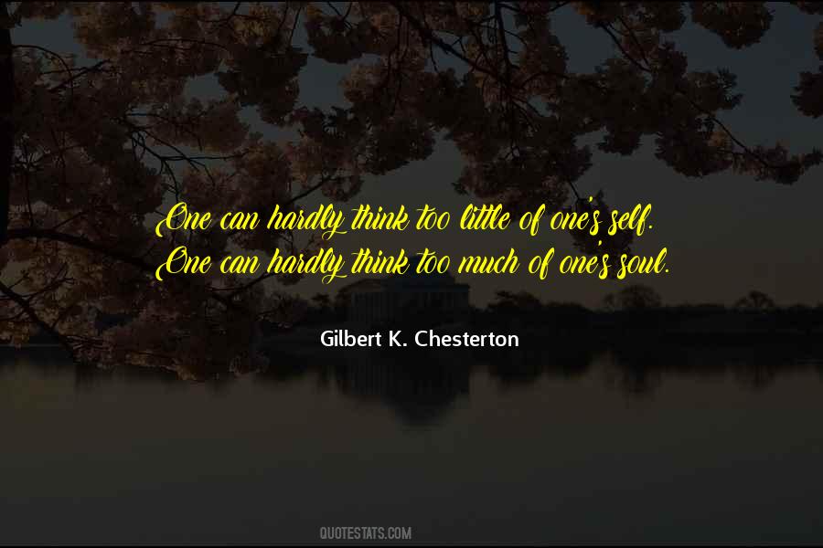 Chesterton's Quotes #1709416