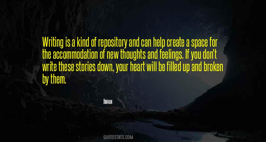 Quotes About Writing Down Your Thoughts #722182