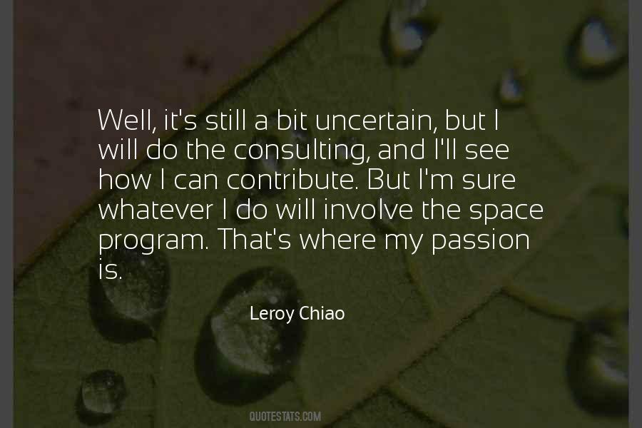 Chiao Quotes #1026602