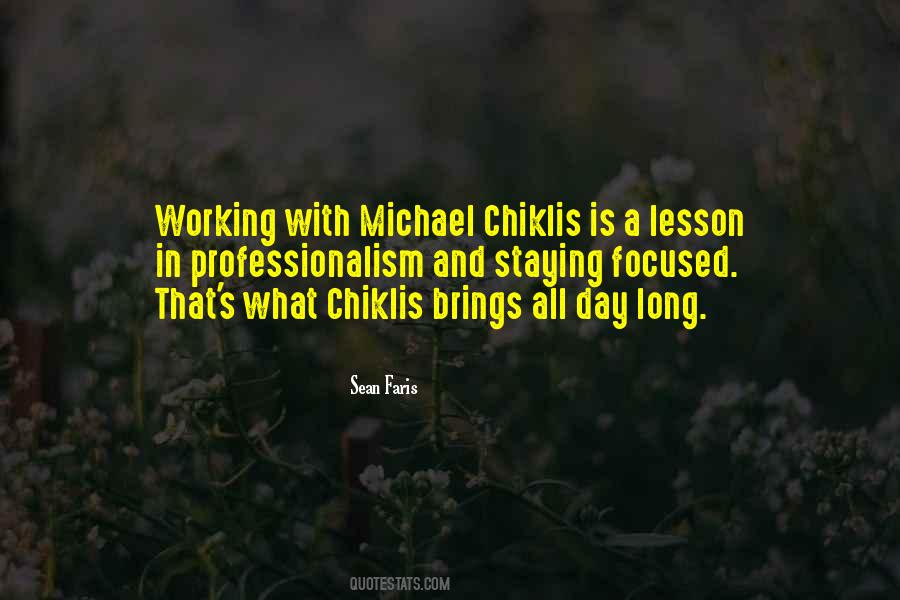 Chiklis Quotes #41514