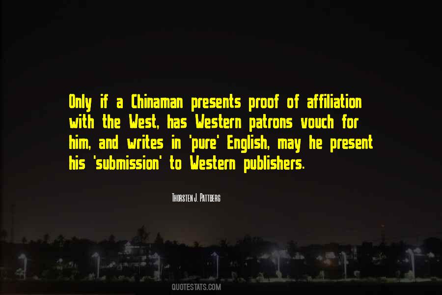 Chinaman's Quotes #920960