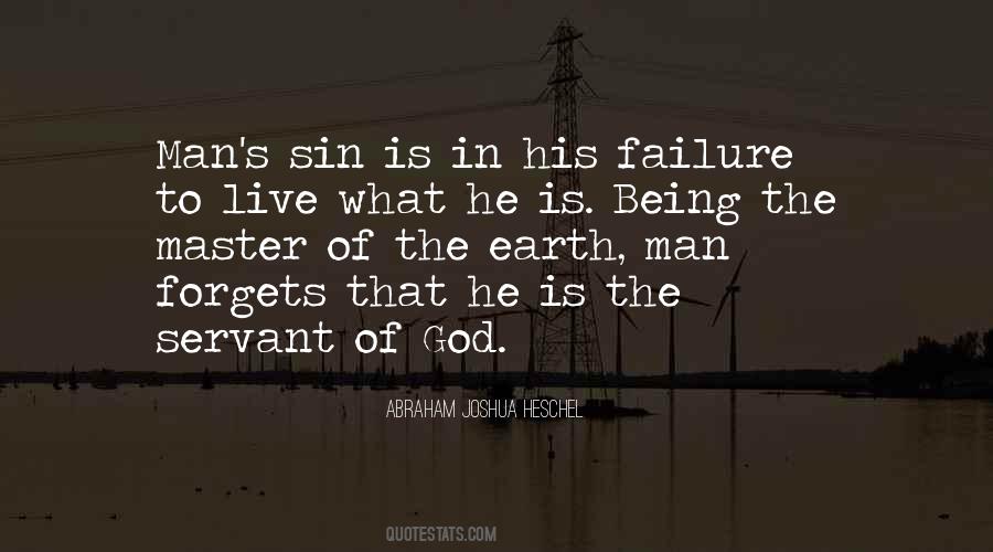 Quotes About Man's Sin #697424