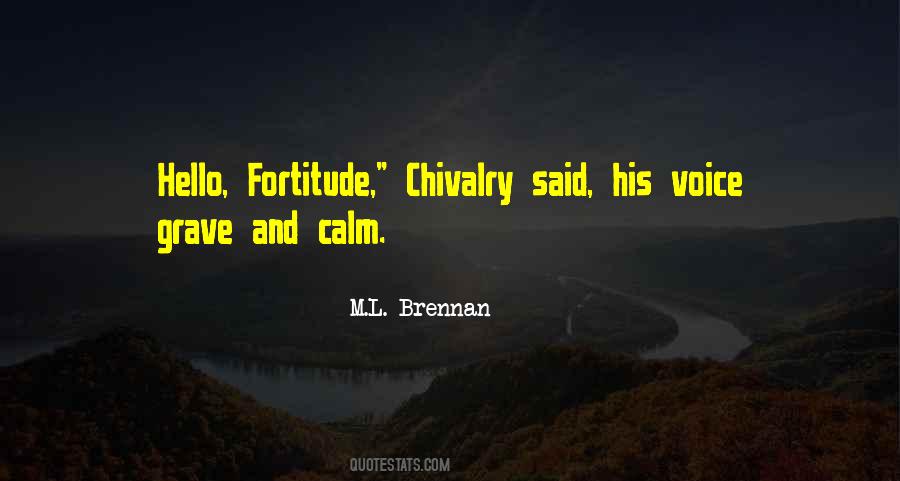 Chivalry's Quotes #17052