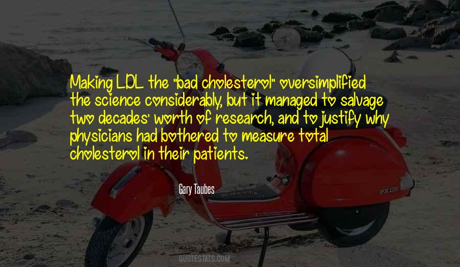 Cholesterol's Quotes #1221138