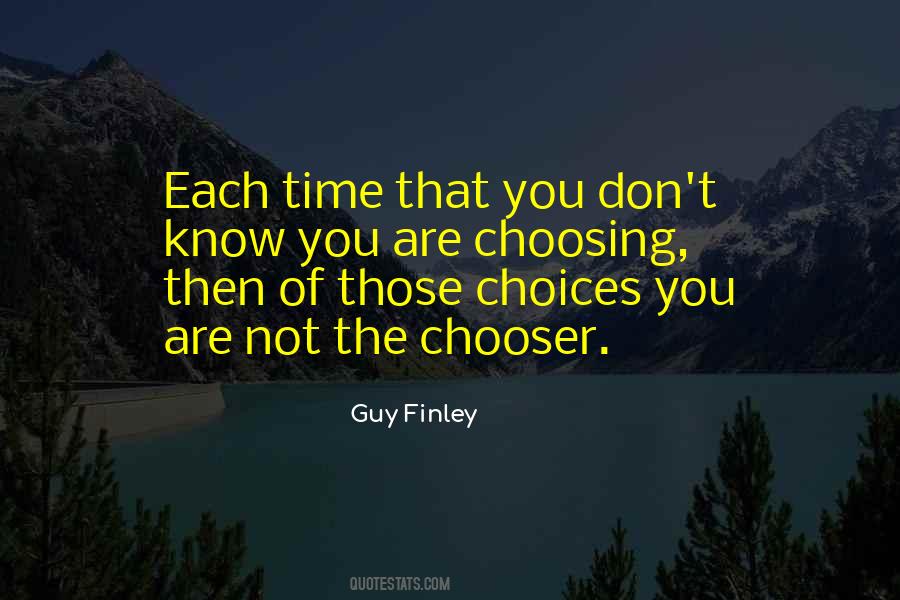 Chooser's Quotes #273193