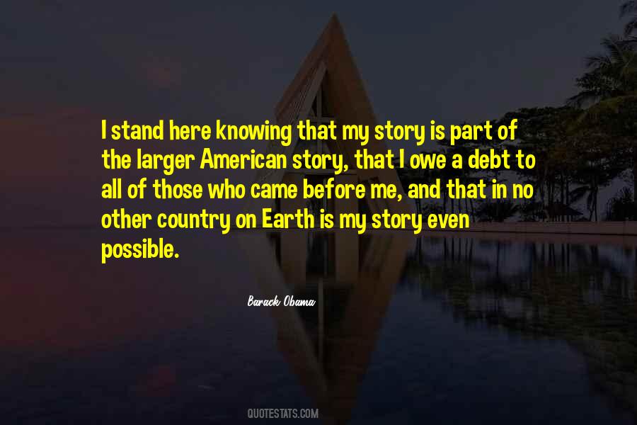 Quotes About Knowing Where You Stand #1063002