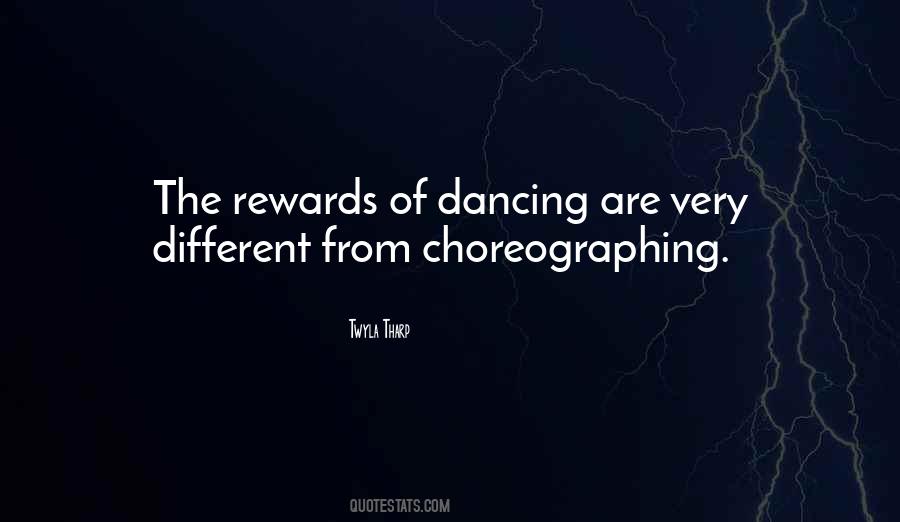 Choreographing Quotes #43220