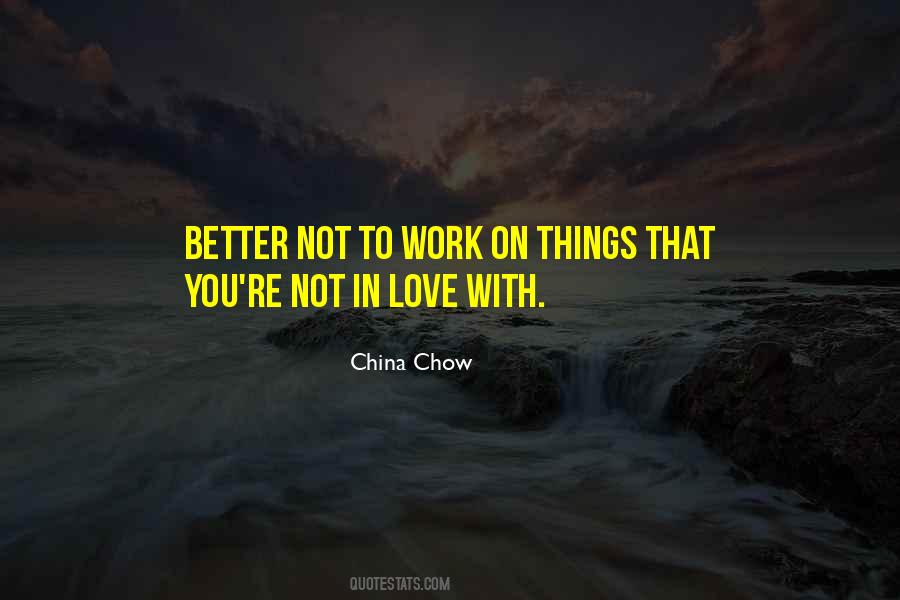 Chow's Quotes #811682