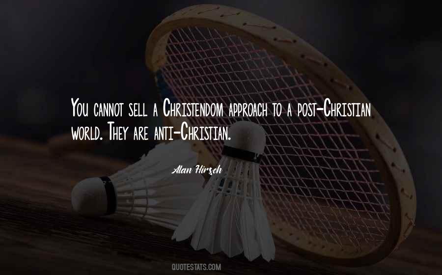 Christendom's Quotes #1435973