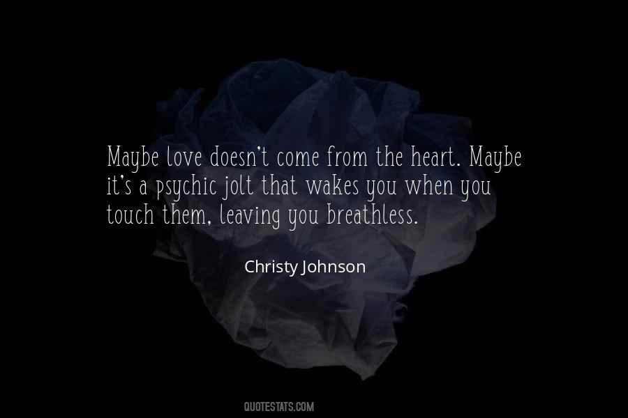 Christy's Quotes #848437