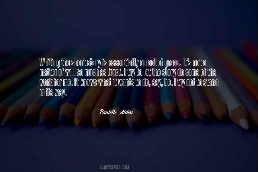 Quotes About Short Story Writing #1255794