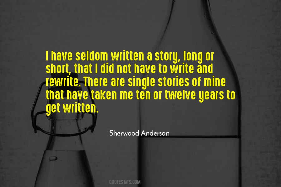 Quotes About Short Story Writing #196535