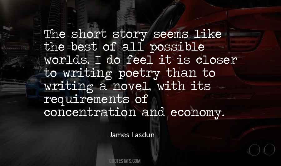 Quotes About Short Story Writing #277612