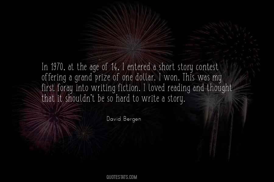 Quotes About Short Story Writing #297194