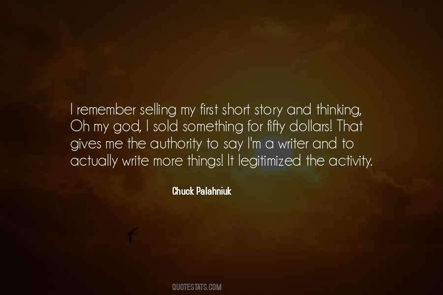Quotes About Short Story Writing #964712