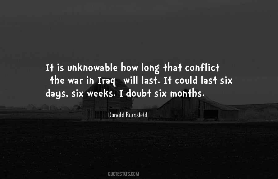 Quotes About Six Months #1269337