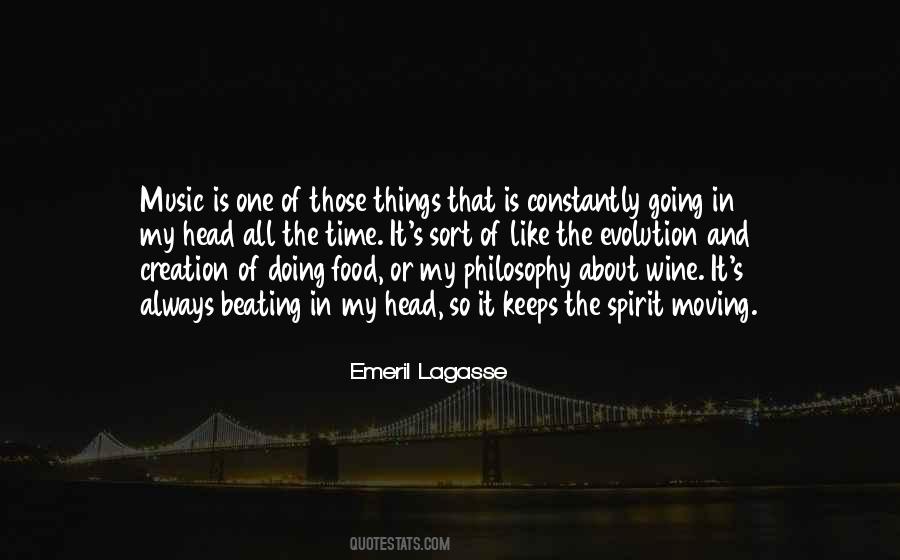 Quotes About Food And Music #1065491