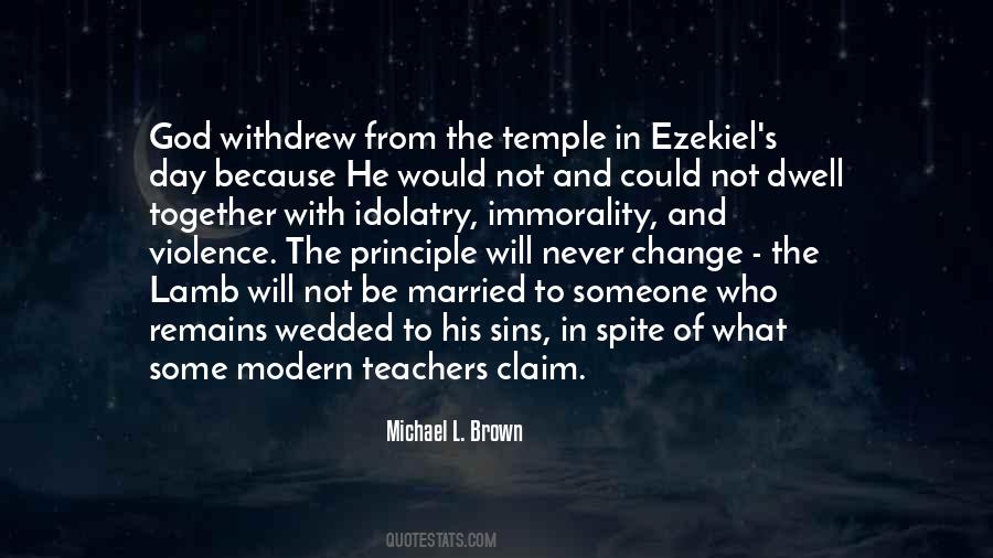 Quotes About Ezekiel #1652774