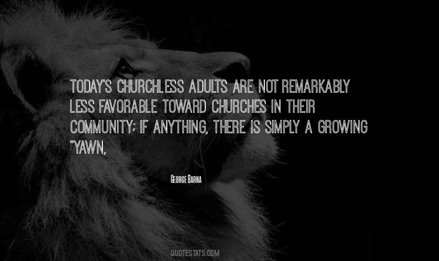 Churchless Quotes #1633350