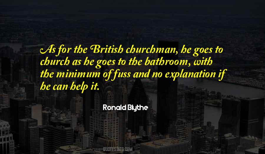 Churchman Quotes #497979