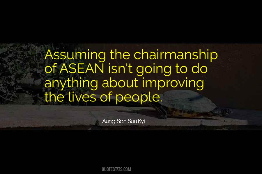 Quotes About Chairmanship #727000
