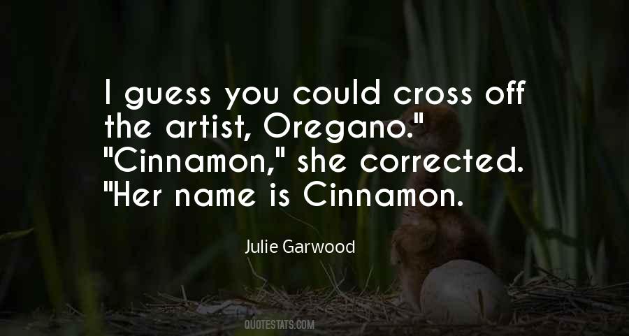 Cinnamon's Quotes #1054280