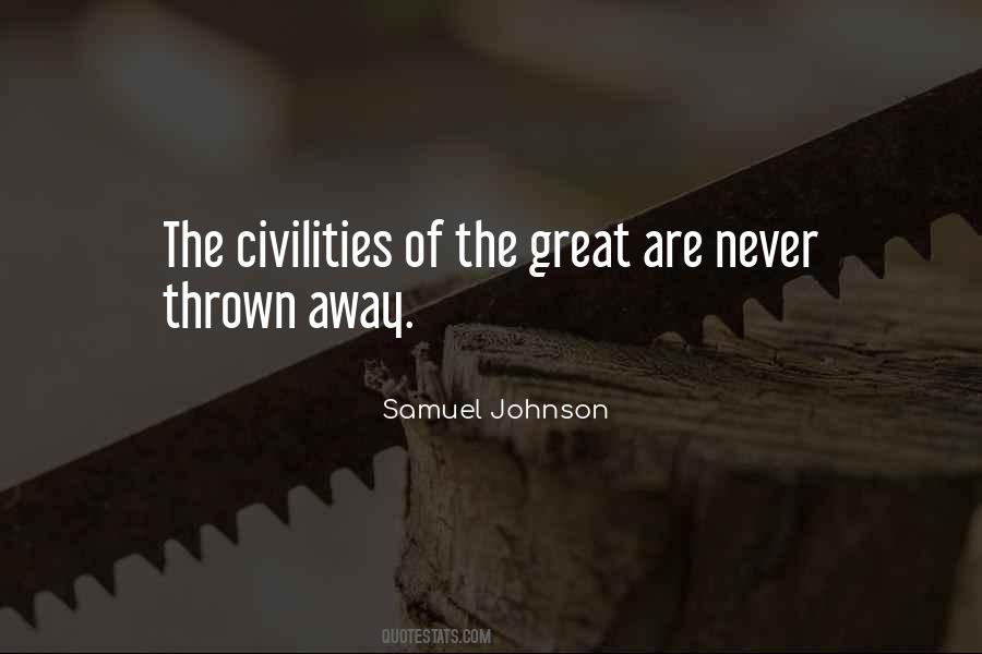 Civilities Quotes #1705708