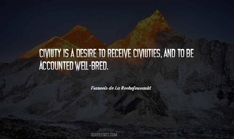 Civilities Quotes #534