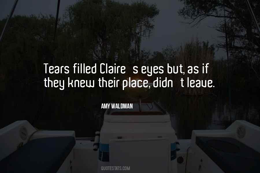 Claire's Quotes #894286