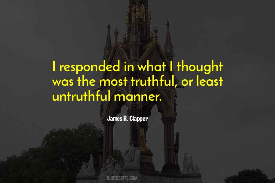 Clapper Quotes #352952