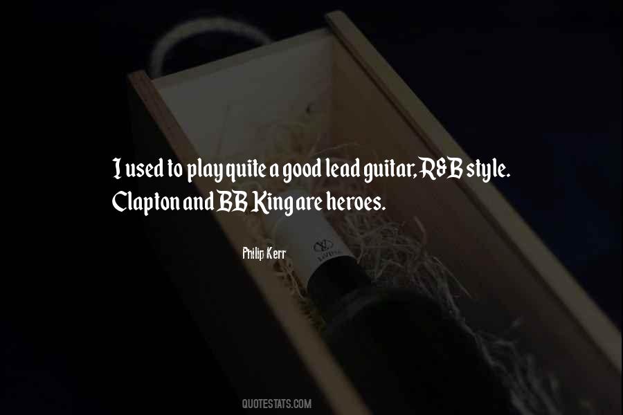 Clapton's Quotes #207525