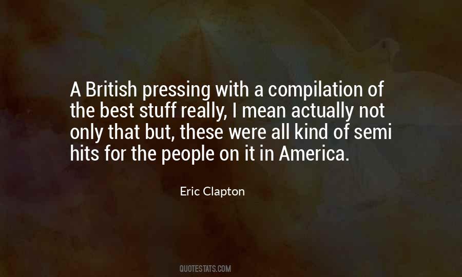 Clapton's Quotes #343535
