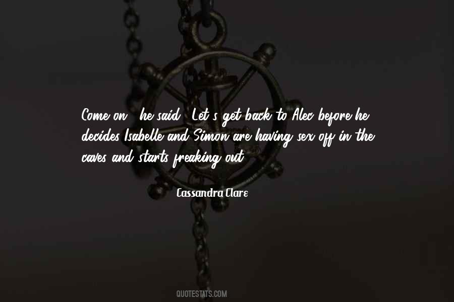 Clare's Quotes #190000