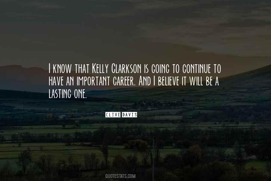 Clarkson's Quotes #177705