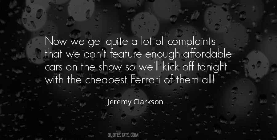 Clarkson's Quotes #73299