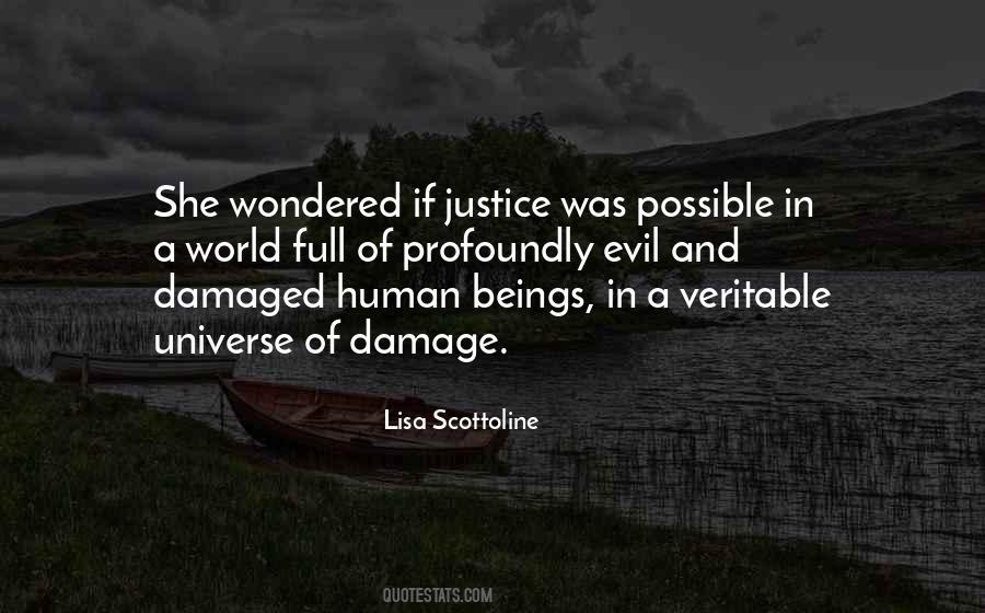 Quotes About Evil Human Beings #670877