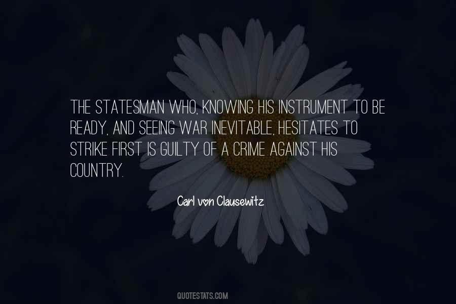 Clausewitz's Quotes #24354