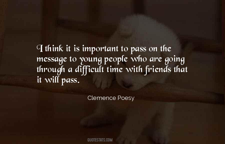 Clemence Quotes #46259