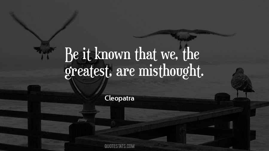 Cleopatra'snose Quotes #224091