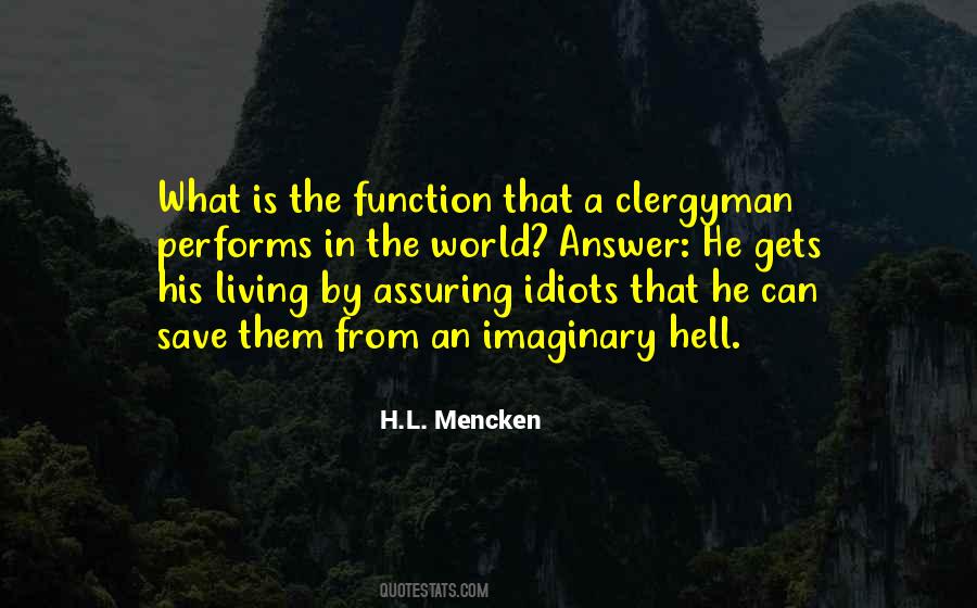 Clergyman's Quotes #1027694