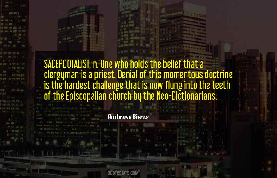Clergyman's Quotes #399806