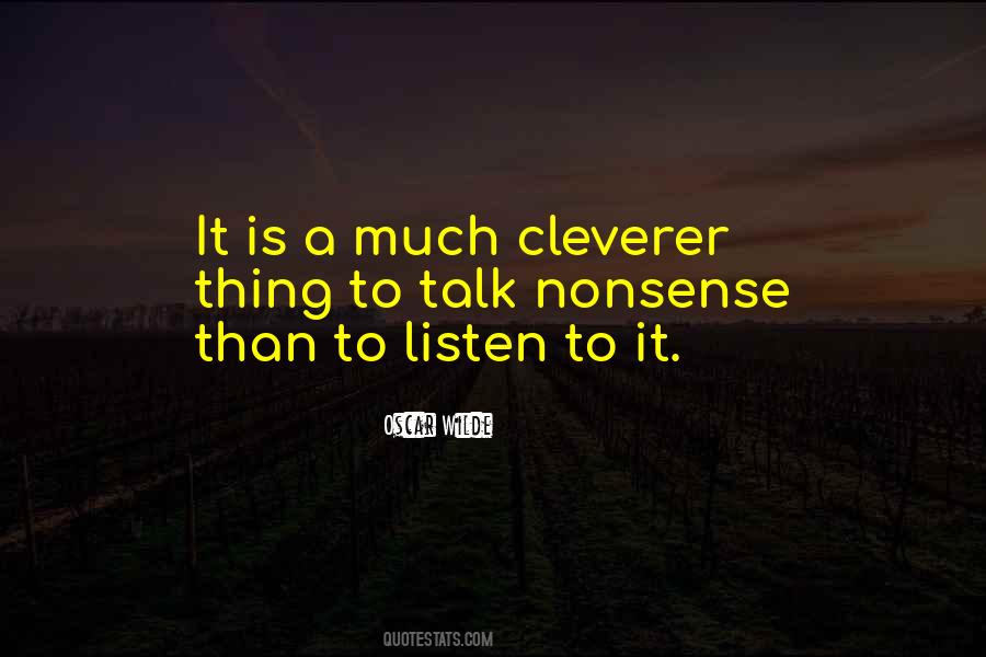 Cleverer Quotes #495577