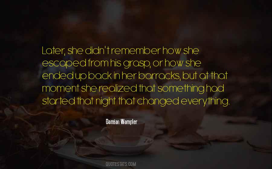 Quotes About Going Back To Where You Started #145123
