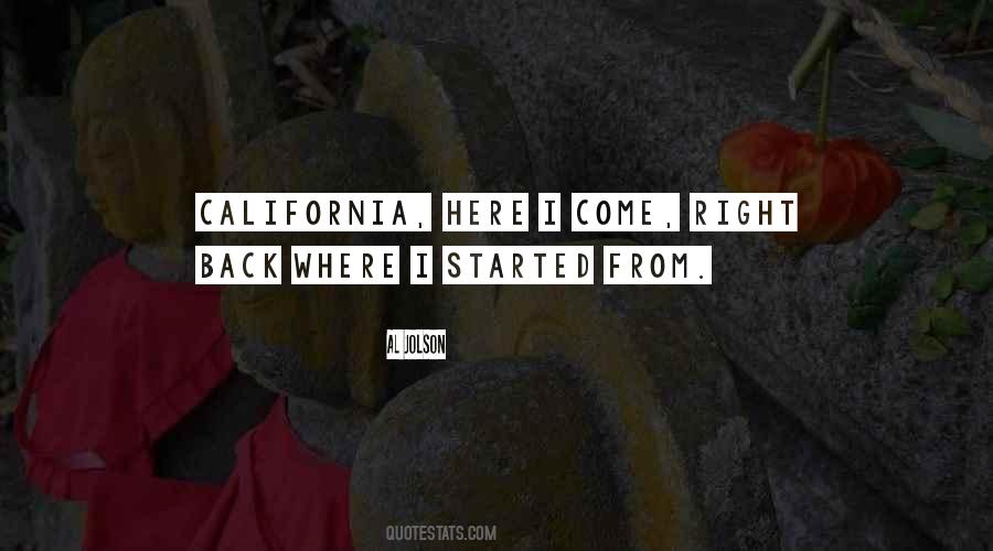 Quotes About Going Back To Where You Started #250902