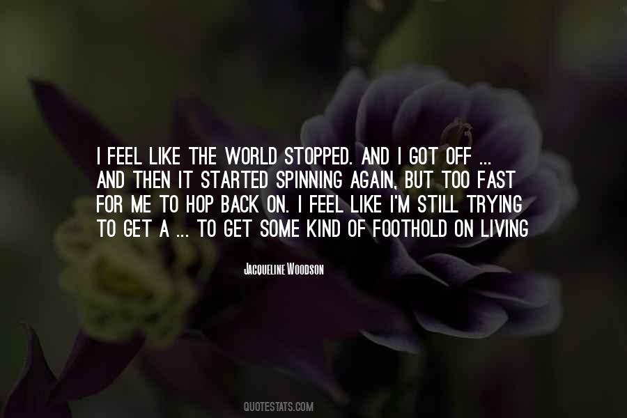 Quotes About Going Back To Where You Started #259836