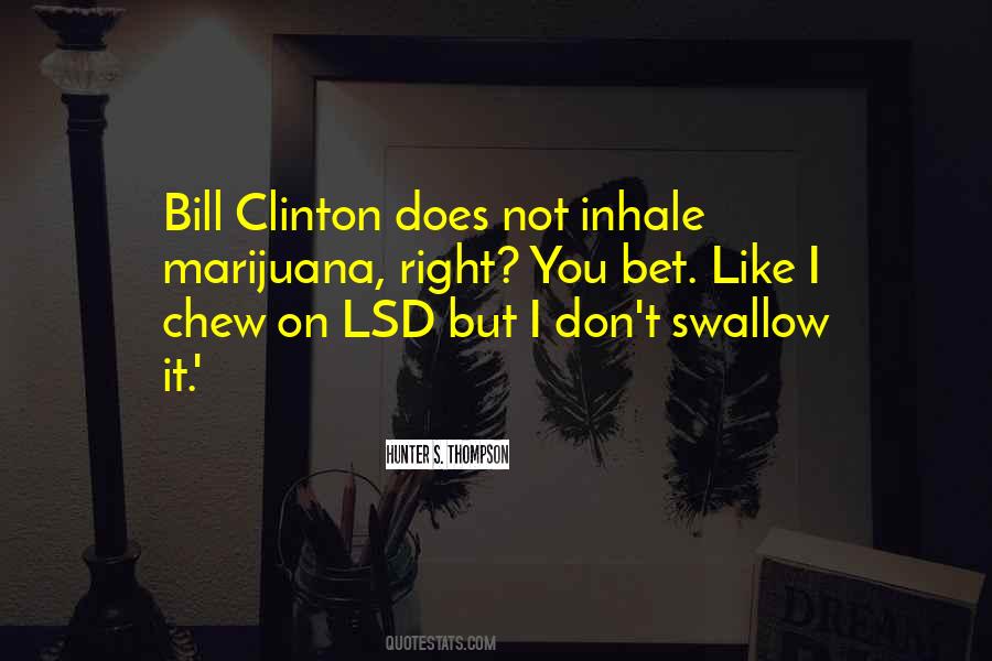 Clinton's Quotes #126260