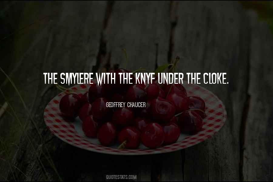 Cloke Quotes #1879561