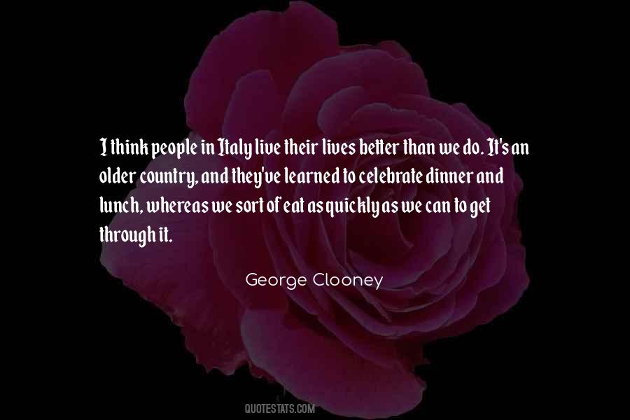 Clooney's Quotes #550549